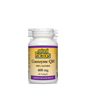 CoQ10 400 mg - 60 Gel capsules - Nutra Best Europe