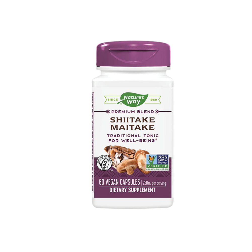 Shiitake &amp; Maitake 250 mg - 60 capsule