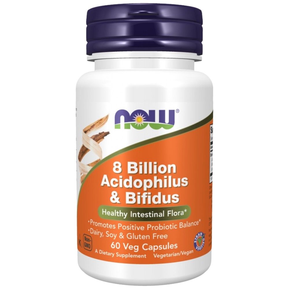 8 Billion Acidophilus &amp; Bifidus - 60 capsule