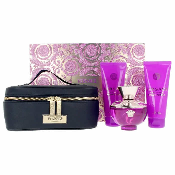 Versace Pour Femme Dylan Purple Eau De Parfum Spray 100ml Set 4 Piese