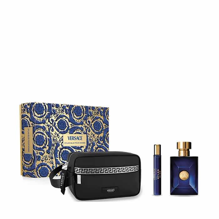 Versace Dylan Blue Pour Homme Eau De Toilette Spray 100ml Set 3 Piese