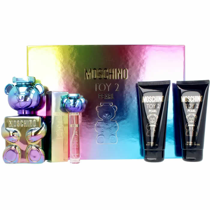 Moschino Toy 2 Pearl Eau De Parfum Spray 100ml Set 4 Bucuri