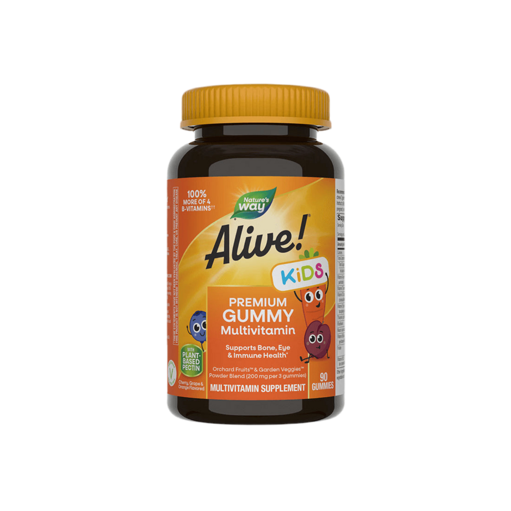 În viaţă! -Viu! Multivitamine premium pentru copii Nature's Way, 90 de capsule moi