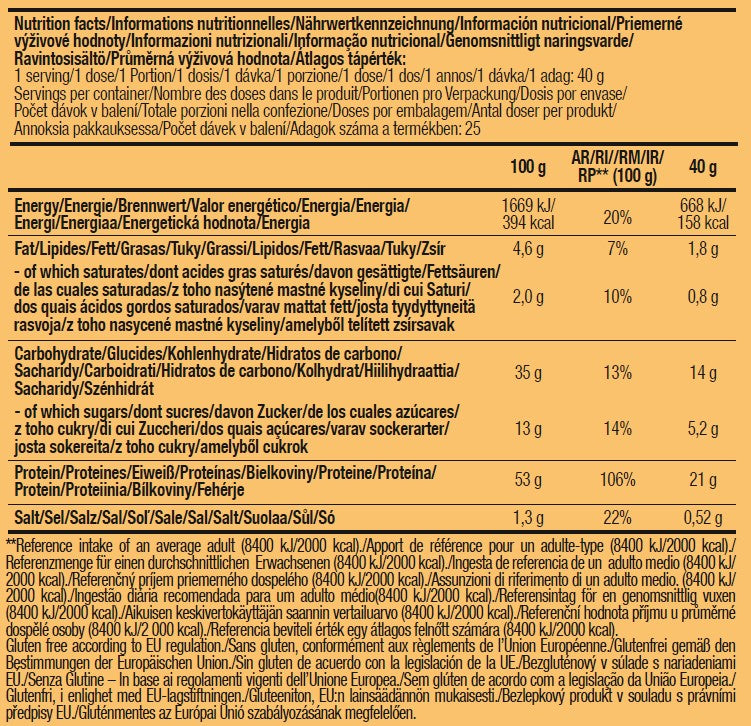 Clatite cu proteine ​​- 1,00 kg