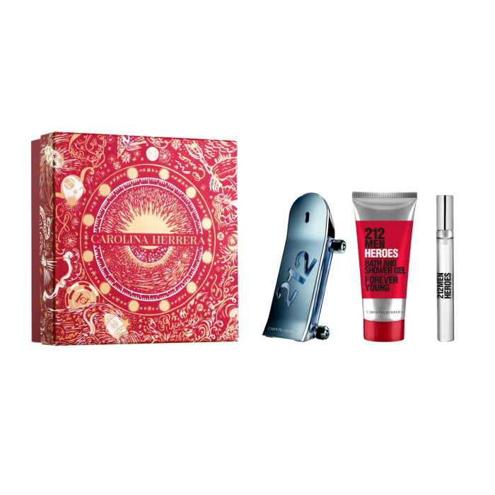 Carolina Herrera 212 Heroes Apa de Toaleta Spray 90ml Set 3 Piese