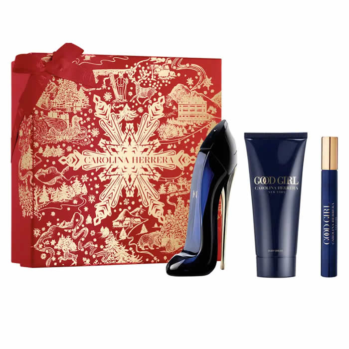 Carolina Herrera Good Girl Eau De Parfum Spray 80ml Set 3 Bucuri