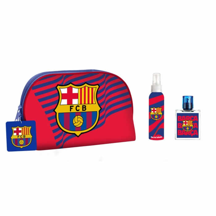 FC Barcelona Apa de Toaleta Spray 50ml Set 3 Piese