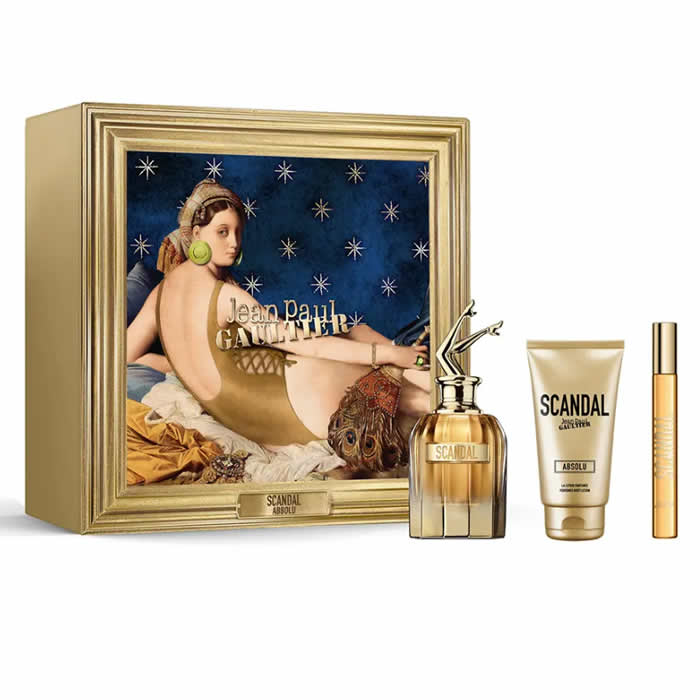 Jean Paul Gaultier Scandal Absolu Parfum Concentrat Spray 80ml Set 3 Piese