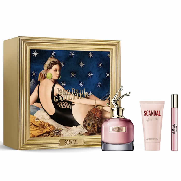Jean Paul Gaultier Scandal Eau De Parfum Spray 80ml Set 3 Bucuri