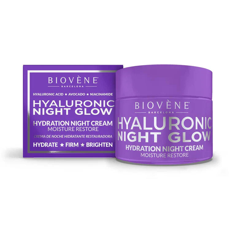 Crema hidratanta de noapte hialuronica pentru refacerea pielii pe timp de noapte 50 ml