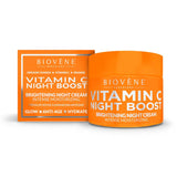 Cremă booster de noapte cu vitamina C cu efect anti-îmbătrânire pentru reînnoire 50 ml