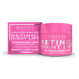 Crema de fermitate de noapte cu retinol cu ​​ingrediente active pentru regenerare 50 ml