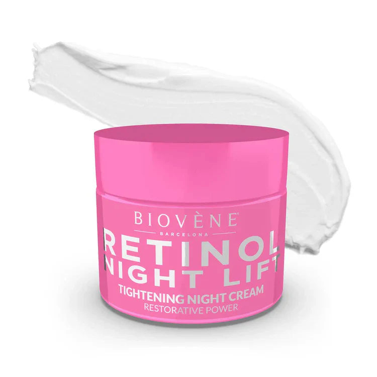 Crema de fermitate de noapte cu retinol cu ​​ingrediente active pentru regenerare 50 ml