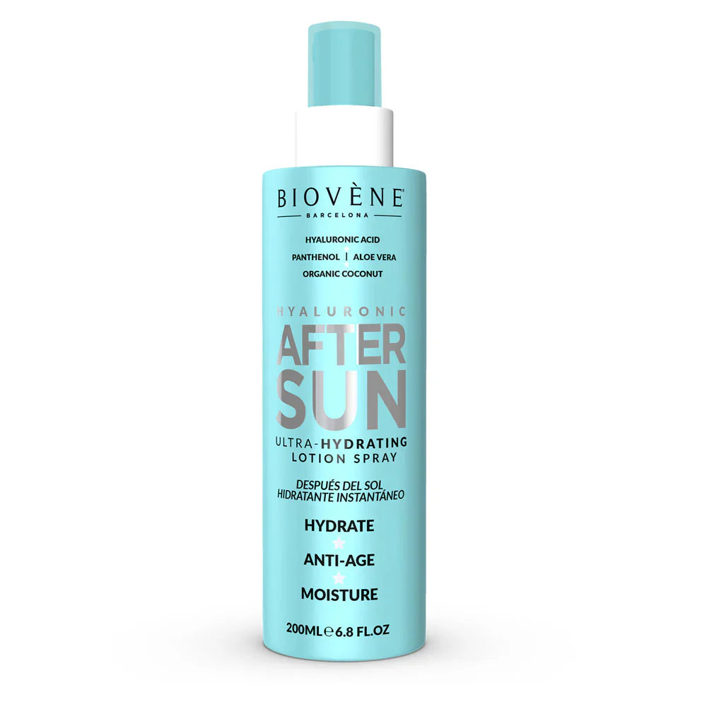 Spray de loțiune calmant cu acid hialuronic după soare - 200 ml