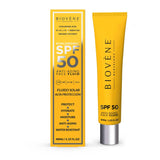 Protecție solară hidratantă SPF 50 cu acid hialuronic anti -îmbătrânire - 40 ml