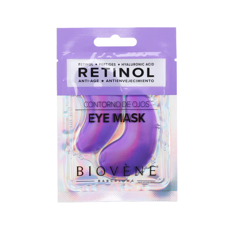 Masca de ochi cu retinol cu ​​peptide si acid hialuronic pentru intinerire 1 pereche