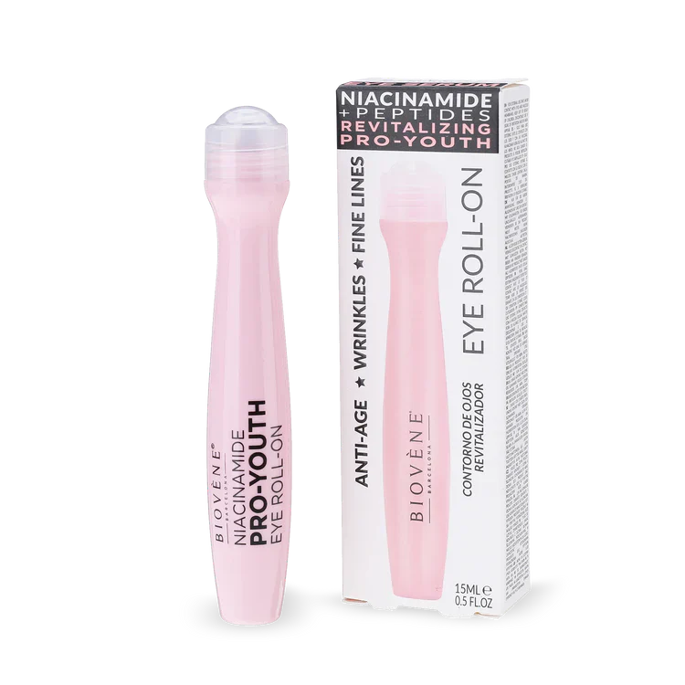 Roller pentru ochi cu niacinamidă cu peptide pentru reducerea ridurilor 15 ml