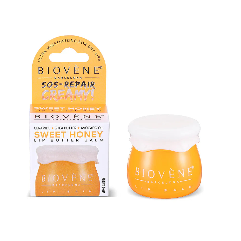 Balsam de buze cu miere și ceramide - SOS restaurare - 8 grame
