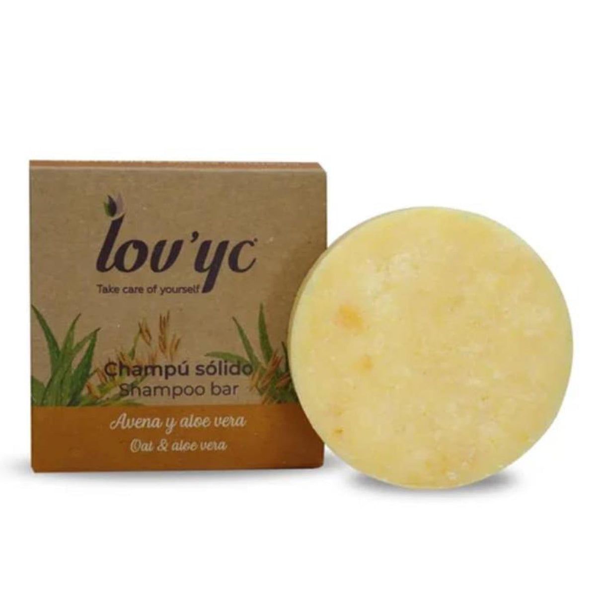 Elie Saab Lovyc Avena și Aloe Vera Champu Solido 50g