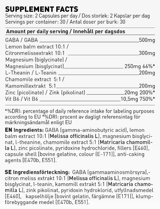 Încetinește | Relax &amp; Antistress Formula - 90 capsule