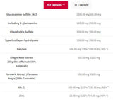 Terapia articulară Plus | Formula de susținere a articulațiilor - 120 capsule