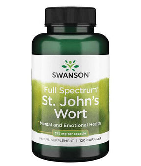St. John's Wort 375 mg - 120 capsules - Nutra Best Europe