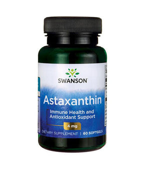 Astaxanthin 4 mg - 60 Gel capsules - Nutra Best Europe