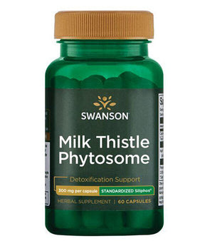 Siliphos Milk Thistle Phytosome 300 mg - 60 capsules - Nutra Best Europe