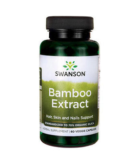 Bamboo Extract 300 mg - 60 capsules - Nutra Best Europe