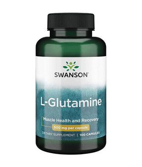 L-Glutamine 500 mg - 100 capsules - Nutra Best Europe