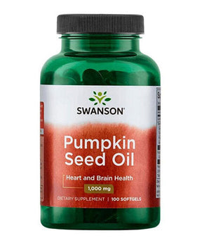 Pumpkin Seed Oil 1000 mg - 100 Gel capsules - Nutra Best Europe