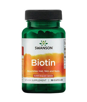 Biotin 5000 mcg - 30 capsules - Nutra Best Europe