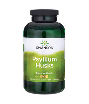 Psyllium Husks 610 mg - 300 capsules - Nutra Best Europe