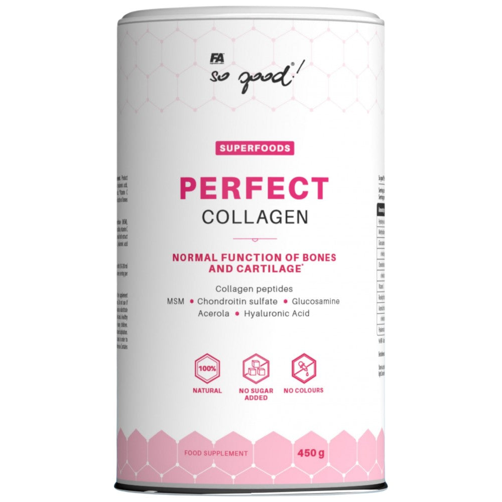 Colagen perfect / cu glucozamină, condroitină, MSM, hialuronic - 450 grame