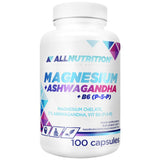 Chelat de magneziu + Ashwagandha + B6 P-5-P - 100 capsule