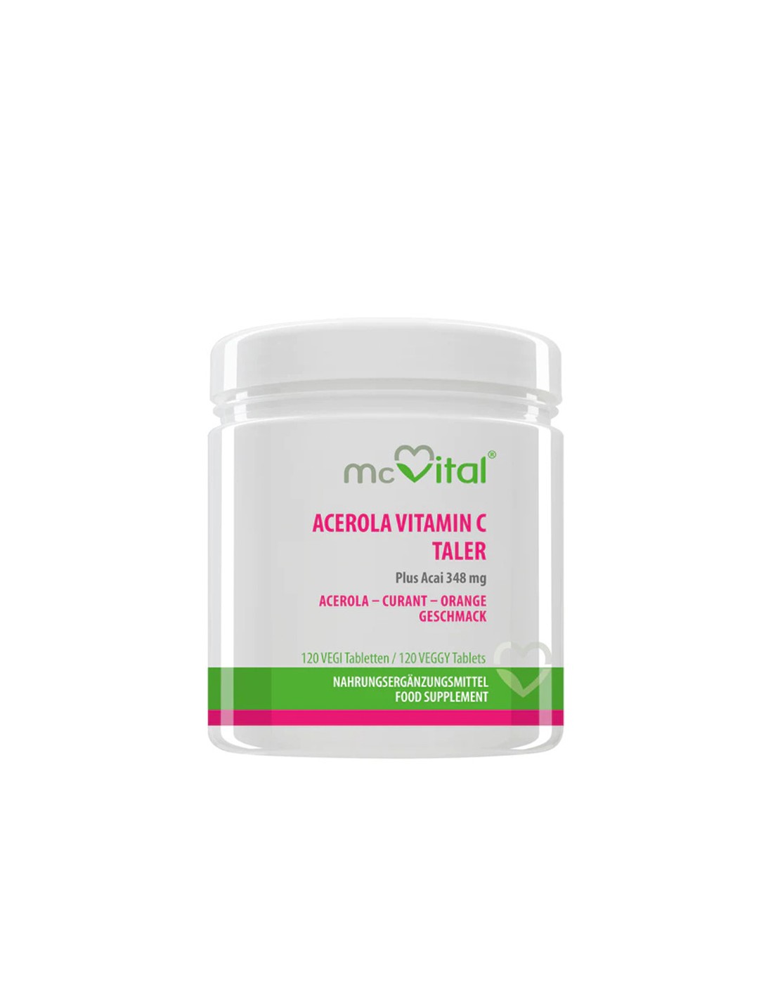 Imunitate - Vitamina C + Acerola si Acai McVital, 120 tablete