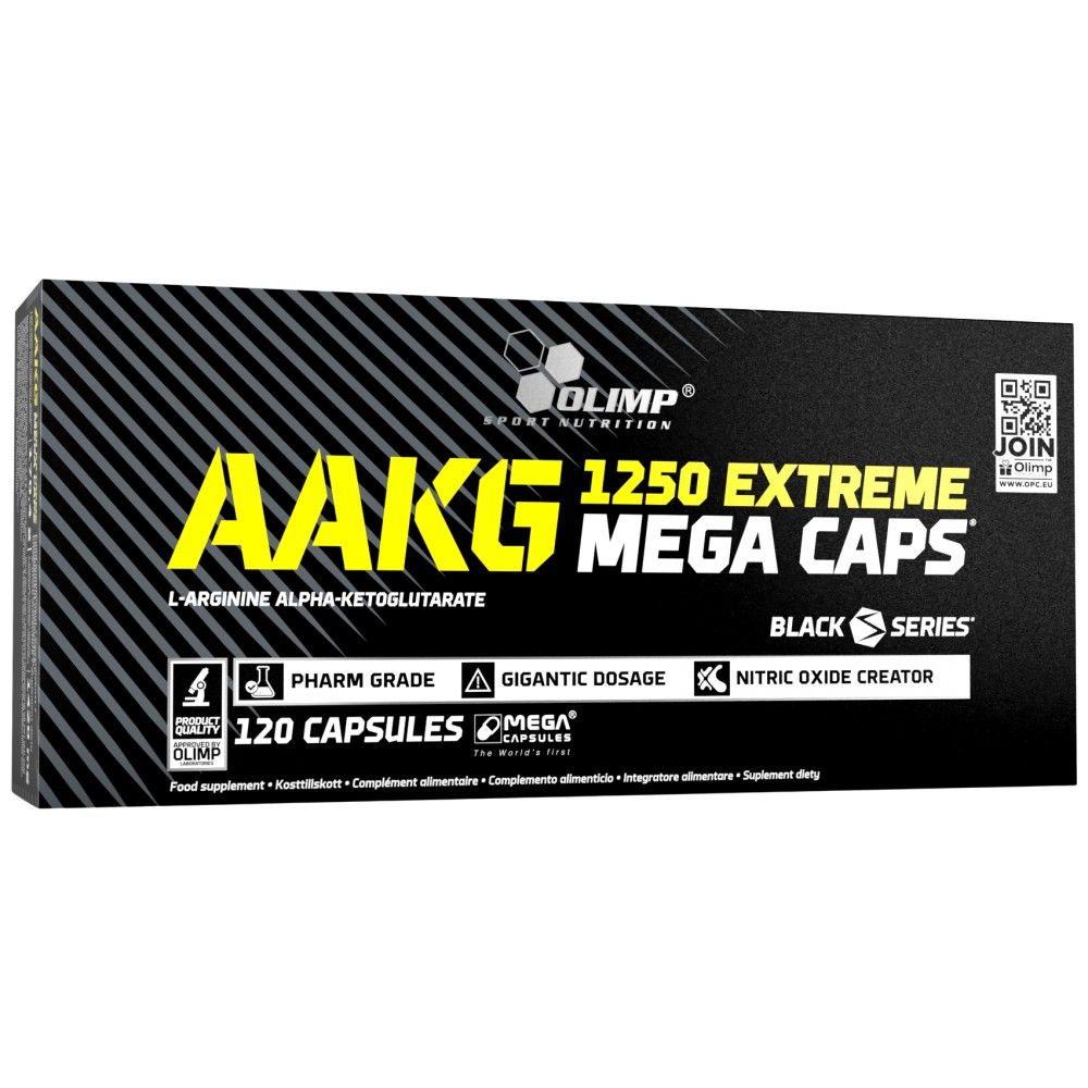 AAKG Extreme 1250 Mega Caps - 120 capsule