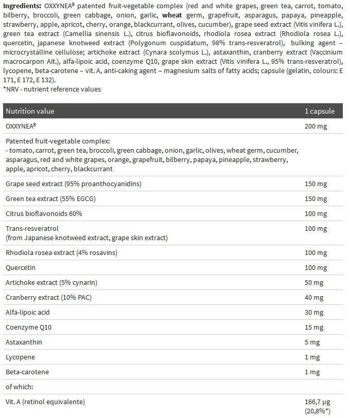 ANTI-OX Power Blend - 60 capsule