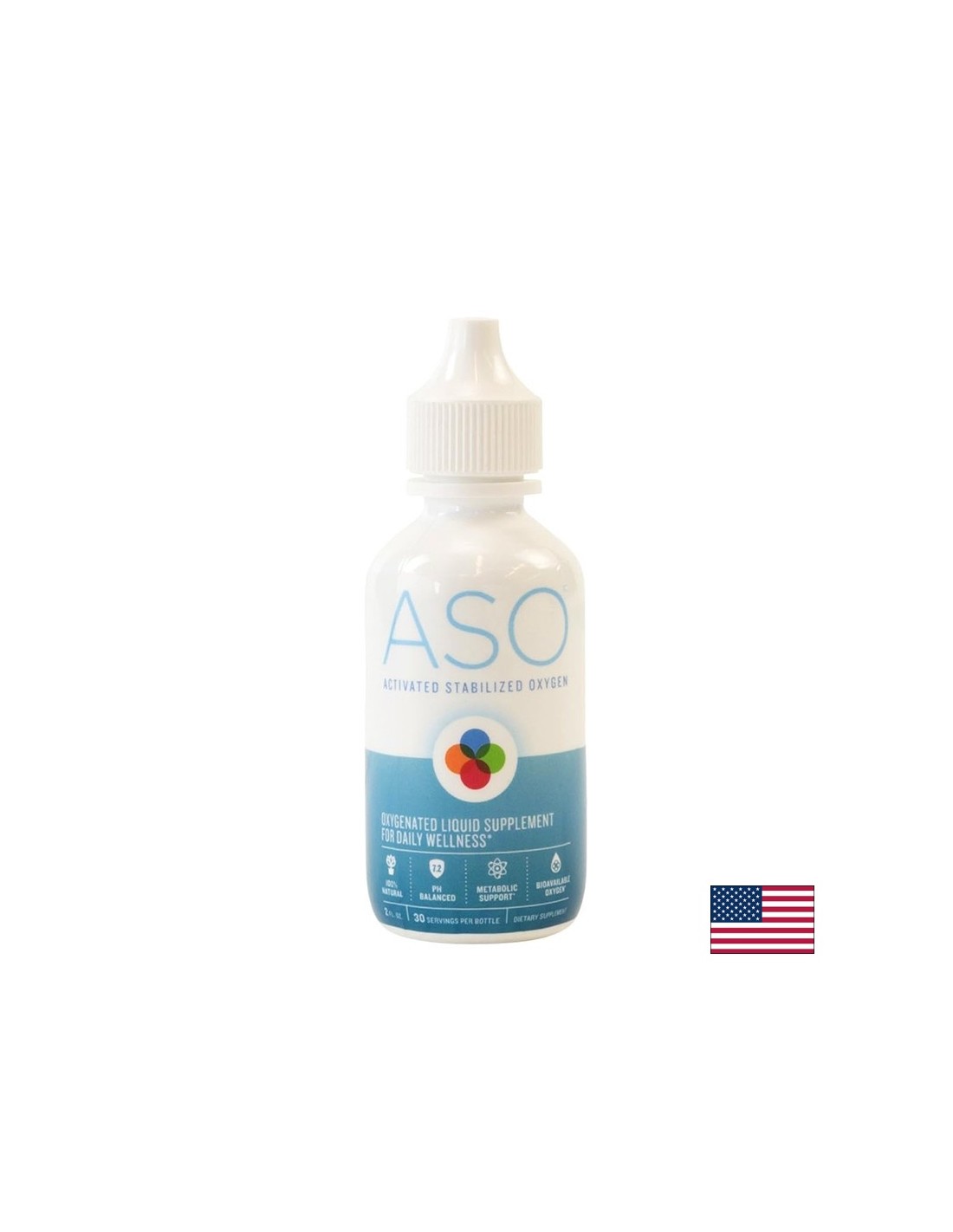 Sănătate celulară - Oxigen stabilizat activat ASO®, picături 60 ml