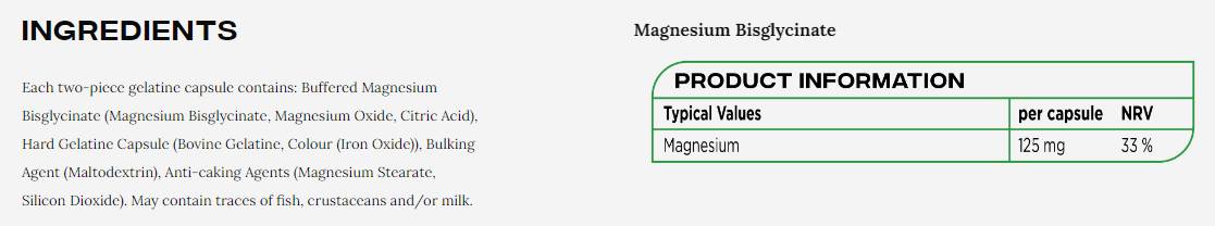 Bisglicinat de magneziu chelat Albion - 90 capsule