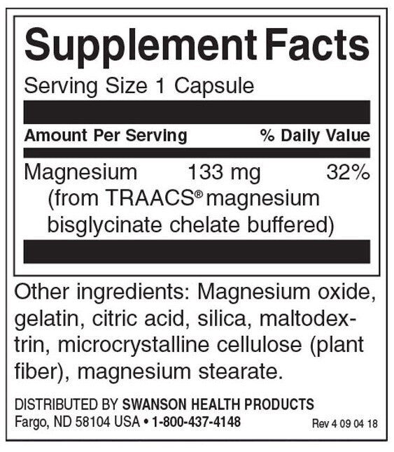 Glicinat de magneziu chelat Albion® 133 mg - 90 capsule