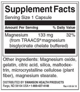 Glicinat de magneziu chelat Albion® 133 mg - 90 capsule