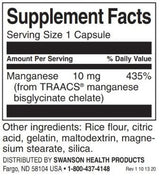 Mangan chelat Albion 10 mg - 180 capsule