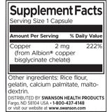 Albion Copper 2 mg / 60 capsule - 0