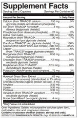 Albion Multi-Mineral Cu Fier - 120 capsule