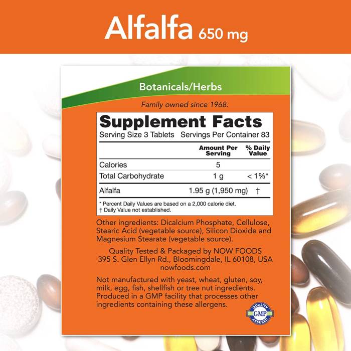 Lucerna 650 mg - 250 comprimate