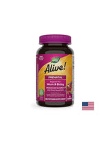 În viaţă! - Multivitamine Alive Premium pentru femei gravide, 75 tablete de jeleu Nature's Way