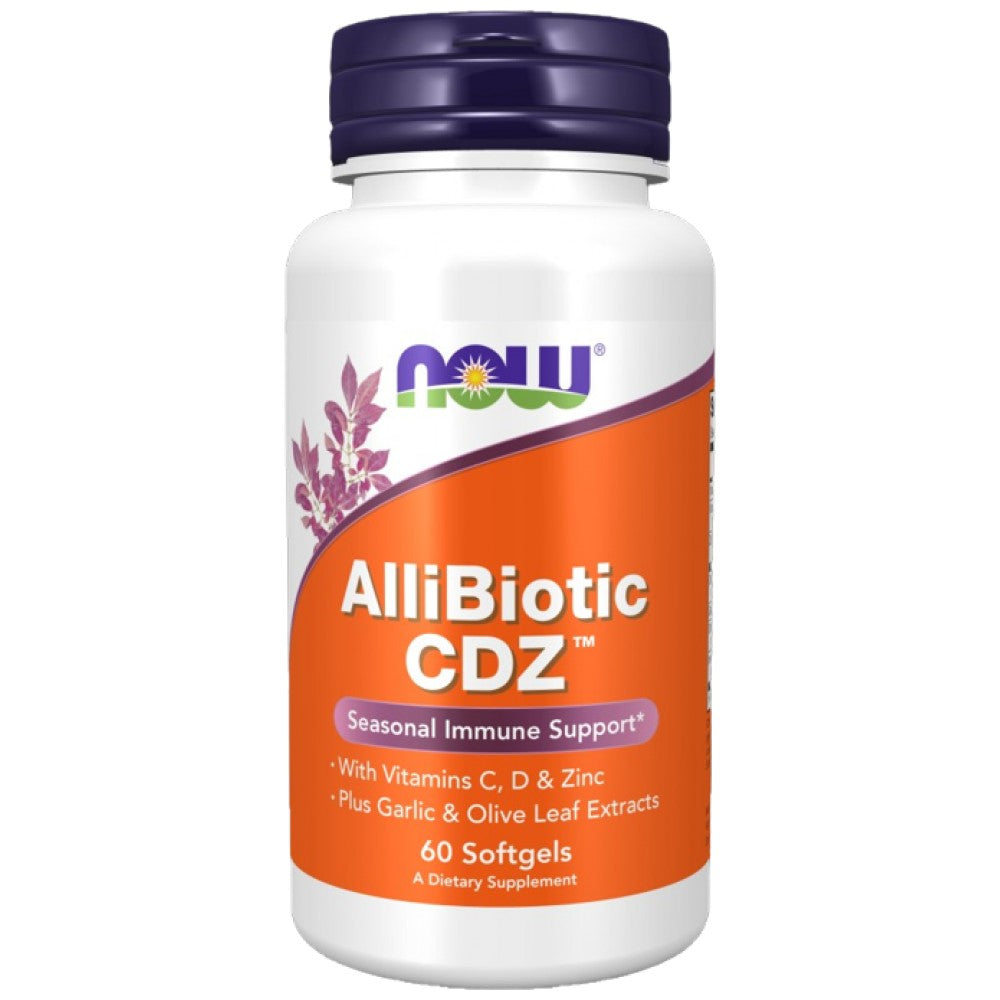 AlliBiotic CDZ™ | Suport imunitar sezonier - 60 capsule de gel