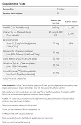 AlliBiotic CDZ™ | Suport imunitar sezonier - 60 capsule de gel