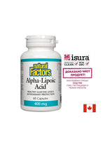 Acid alfa lipoic 400 mg - 60 capsule